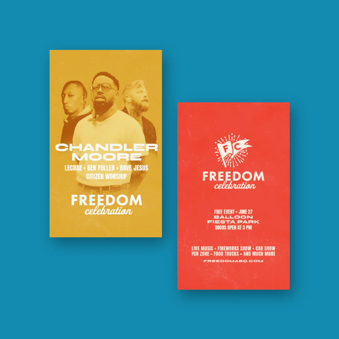 Download the Freedom Celebration 2026 Invite
